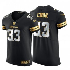 Minnesota Minnesota Vikings #33 Dalvin Cook Mens Nike Black Edition Vapor Untouchable Elite NFL Jersey