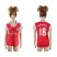 Womens Arsenal #18 Monreal Home Soccer Club Jersey