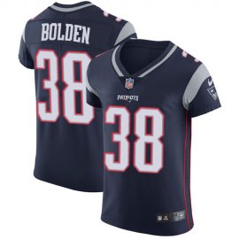 Nike New England Patriots #38 Brandon Bolden Navy Blue Team Color Mens Stitched NFL Vapor Untouchable Elite Jersey