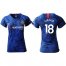Womens Chelsea #18 Giroud Home Soccer Club Jersey