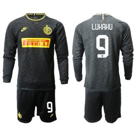 Inter Milan #9 Lukaku Third Long Sleeves Soccer Club Jersey