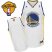 Warriors Blank White The Finals Patch Stitched Revolution 30 NBA Jersey