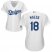 Los Angeles Dodgers #18 Kenta Maeda White Home Womens Stitched MLB Jersey