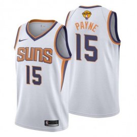 Nike Phoenix Suns #15 Cameron Payne Mens 2021 NBA Finals Bound Swingman Association Edition Jersey White Mens