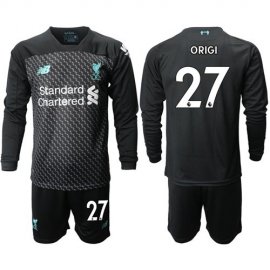 Liverpool #27 Origi Third Long Sleeves Soccer Club Jersey