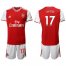 Arsenal #17 Iwobi Home Soccer Club Jersey