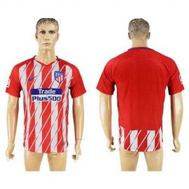 Atletico Madrid Blank Home Soccer Club Jersey