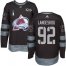 Adidas Colorado Avalanche #92 Gabriel Landeskog Black Youth 2022 Stanley Cup Final Patch 100th Anniversary Stitched NHL Jersey Youth