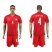 Poland #4 Lewczuk Away Soccer Country Jersey