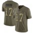 Nike Indianapolis Colts #17 Philip Rivers Olive/Camo Mens Stitched NFL Limited 2017 Salute To Service Jersey