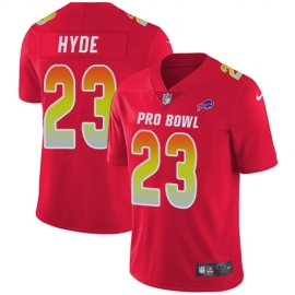 Nike Buffalo Bills #23 Micah Hyde Red Youth Stitched NFL Limited AFC 2018 Pro Bowl Jersey