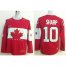 Olympic 2014 CA. #10 Patrick Sharp Red Stitched NHL Jersey