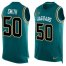 Nike Jacksonville Jaguars #50 Telvin Smith Teal Green Alternate Mens Stitched NFL Limited Tank Top Jersey