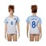 Womens England #8 Lampard Home Soccer Country Jersey