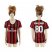 Womens AC Milan #80 Ronaldinho Home Soccer Club Jersey