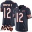 Nike Chicago Bears #12 Allen Robinson II Navy Blue Team Color Mens Stitched NFL 100th Season Vapor Limited Jersey