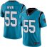 Nike Carolina Panthers #55 Bruce Irvin Blue Alternate Mens Stitched NFL Vapor Untouchable Limited Jersey