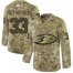 Adidas Anaheim Ducks #33 Jakob Silfverberg Camo Authentic Stitched NHL Jersey