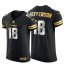 Minnesota Minnesota Vikings #18 Justin Jefferson Mens Nike Black Edition Vapor Untouchable Elite NFL Jersey