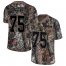 Nike Pittsburgh Steelers #75 Joe Greene Camo Youth Stitched NFL Limited Rush Realtree Jersey