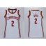 Womens Cavaliers #2 Kyrie Irving White Dress Stitched NBA Jersey