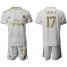 Real Madrid #17 Lucas V. White Home Soccer Club Jersey