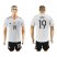 Germany #19 Gotze White Home Soccer Country Jersey