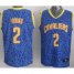 Cleveland Cavaliers 2 Kyrie Irving Blue Leopard Grain NBA Jersey Cheap