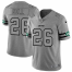 New York New York Jets #26 LeVeon Bell Mens Nike Gray Gridiron II Vapor Untouchable Limited NFL Jersey