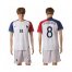 France #8 Valbuena Away Soccer Country Jersey