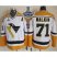 Pittsburgh Penguins #71 Evgeni Malkin White/Yellow CCM Throwback 2017 Stanley Cup Finals Champions Stitched NHL Jersey