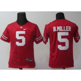 Kids Ohio State Buckeyes 5 Braxton Miller Red College Football Jerseys