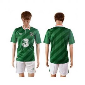 Ireland Blank Home Soccer Country Jersey