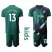 Chelsea #13 Caballero Green Goalkeeper Kid Soccer Club Jersey