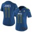 Nike Atlanta Falcons #11 Julio Jones Navy Womens Stitched NFL Limited NFC 2017 Pro Bowl Jersey