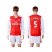Arsenal #5 Gabriel Red Home Long Sleeves Soccer Club Jersey