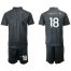 Liverpool #18 Alberto.M Black Soccer Club Jersey