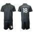 Liverpool #18 Alberto.M Black Soccer Club Jersey