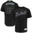 Detroit Tigers Majestic 2019 Players Weekend Flex Base Authentic Roster Custom Jersey Black