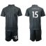Liverpool #15 Sturridge Black Soccer Club Jersey