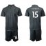 Liverpool #15 Sturridge Black Soccer Club Jersey