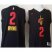 Cleveland Cavaliers #2 Kyrie Irving Black Fashion Stitched NBA Jersey