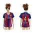 Womens Barcelona #4 I.Rakitic Home Soccer Club Jersey