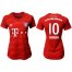Womens Bayern Munchen #10 Robben Home Soccer Club Jersey