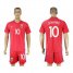 Norway #10 Diomande Home Soccer Country Jersey