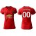 Womens Manchester United Personalized Home Soccer Club Jersey