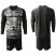 Paris Saint-Germain Blank Black Goalkeeper Long Sleeves Soccer Club Jersey