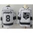 Adidas Los Angeles Kings #8 Drew Doughty White Road Authentic Stitched NHL Jersey