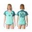 Womens Portugal #10 Danny Away Soccer Country Jersey