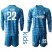 Juventus #22 Perin Light Blue Goalkeeper Long Sleeves Kid Soccer Club Jersey